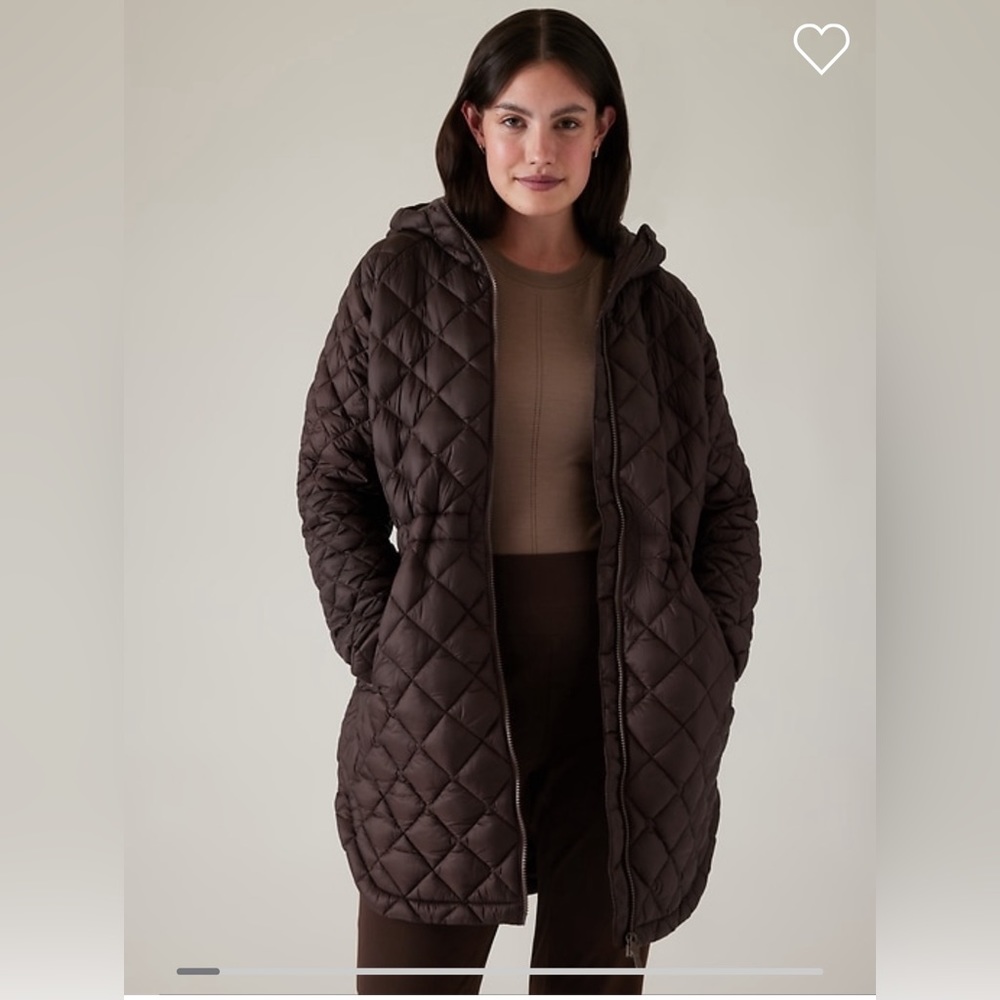 Athleta puffer parka jacket